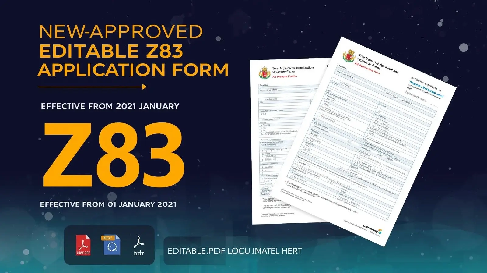 Z83 Form 2026 Download Word