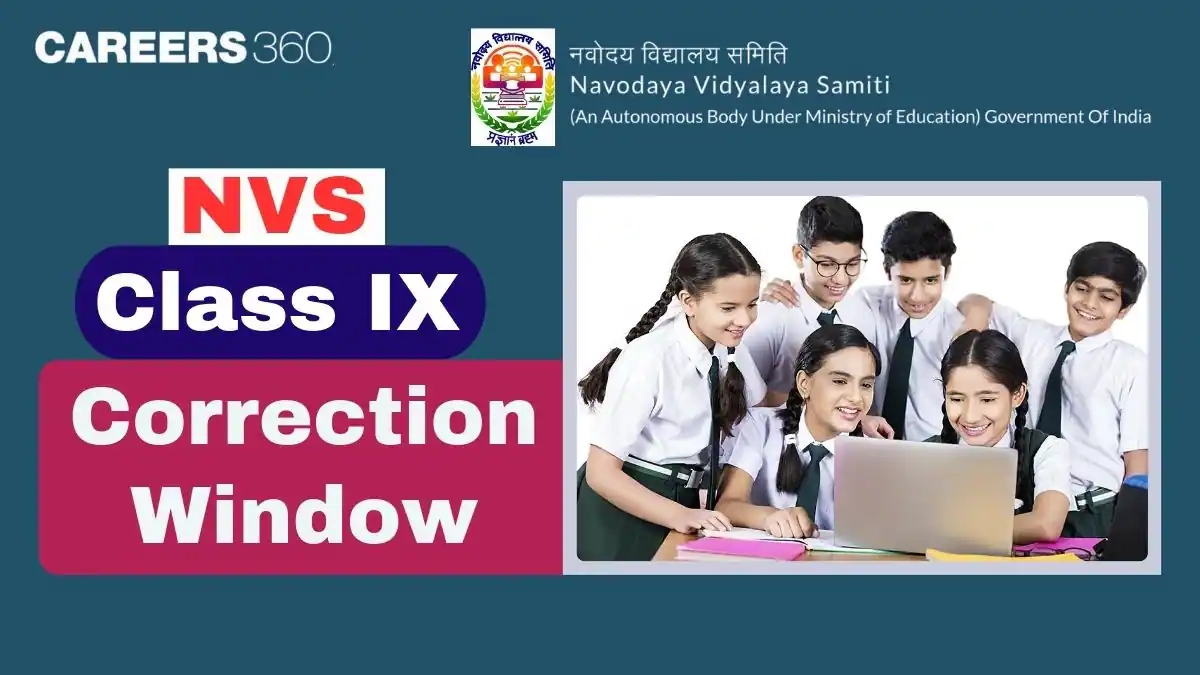 Navodaya 9th Class Admission Form 2026-26