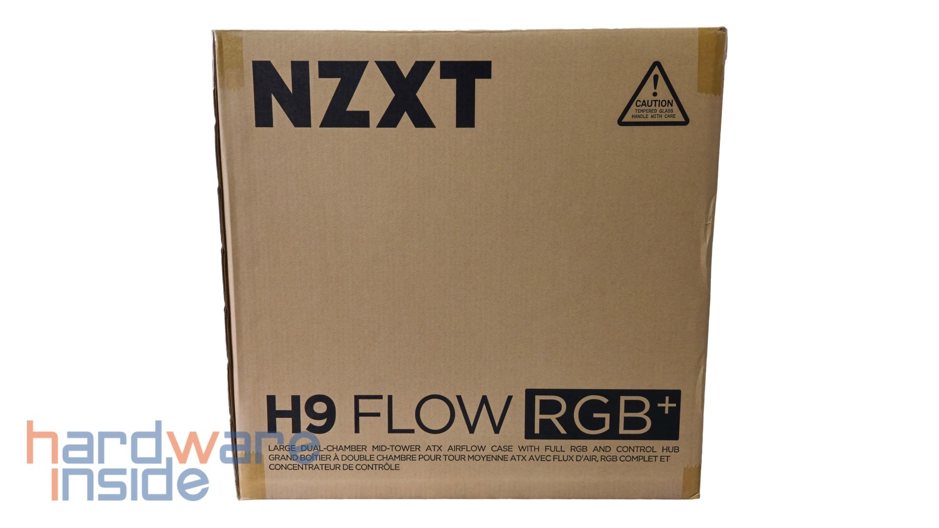 nzxt h9 flow rgb im test hardware inside