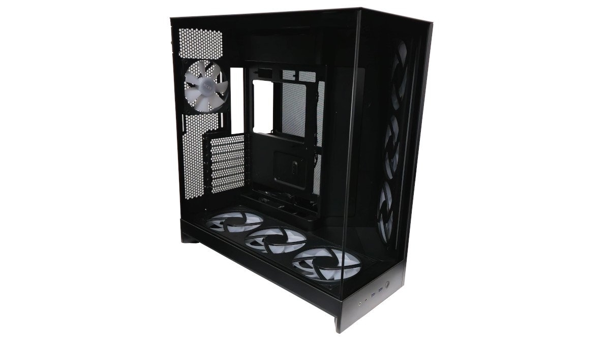 nzxt h9 flow rgb im test hardware inside