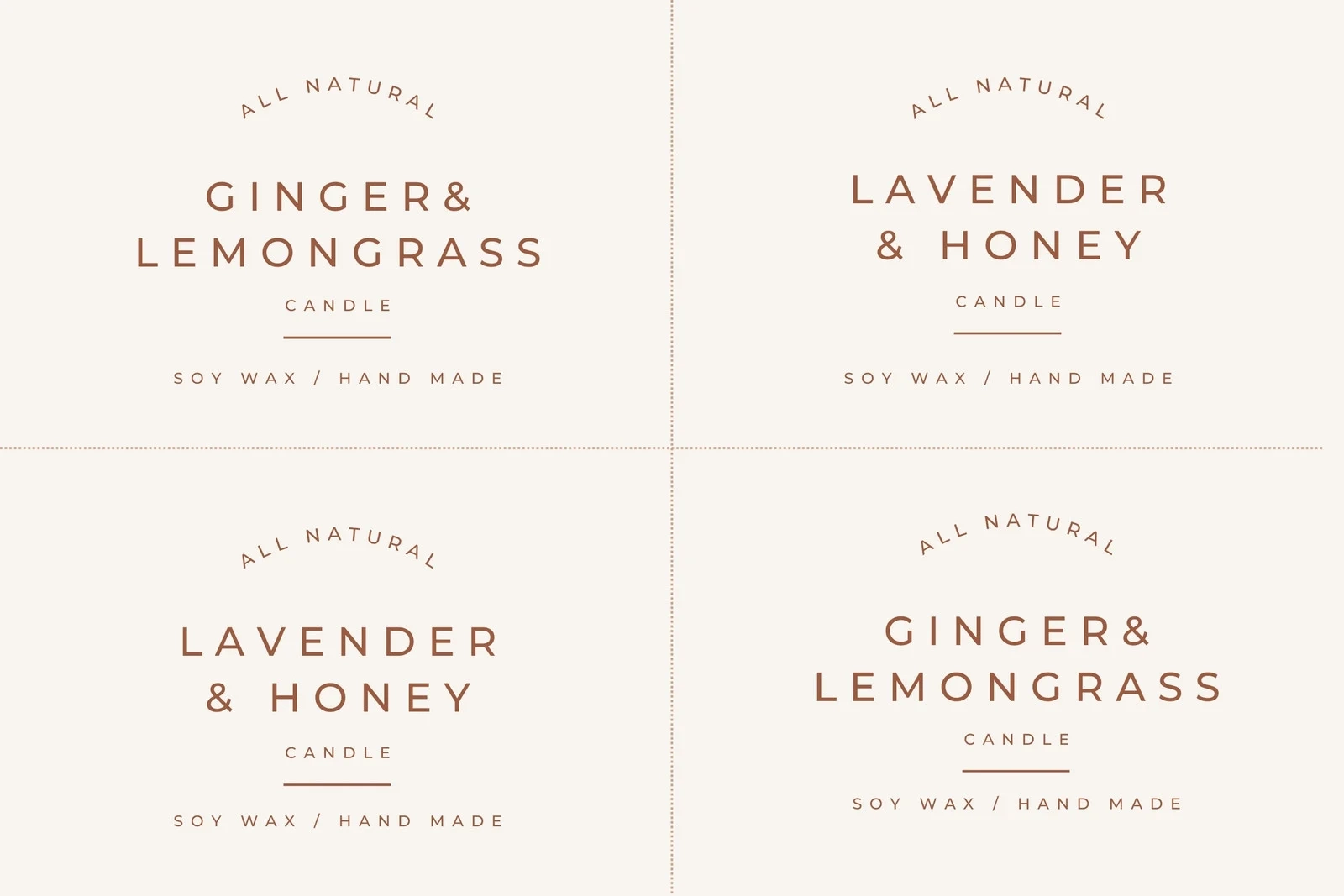 Page 3 Free Printable Custom Candle Label Templates Canva