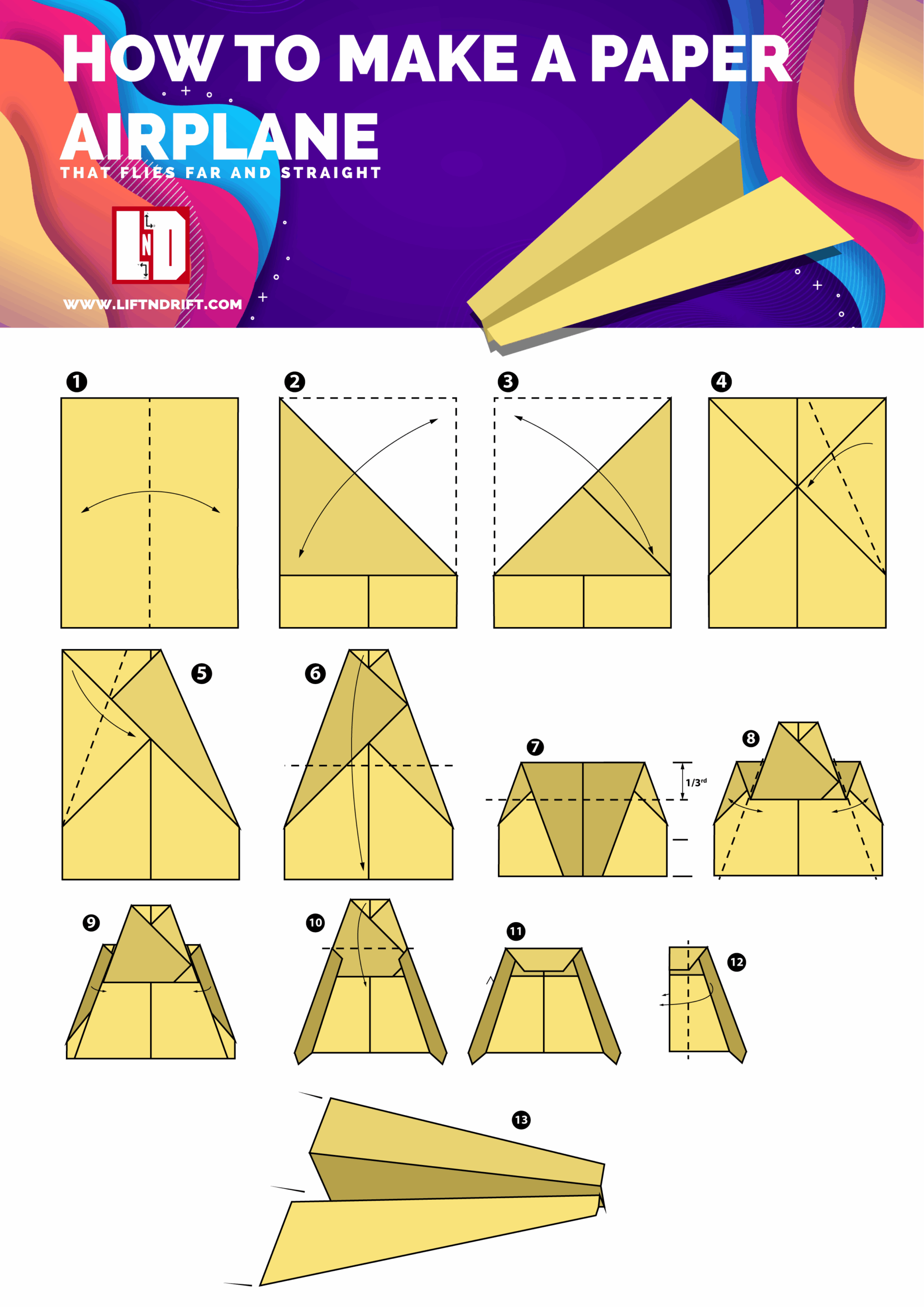 Free Printable Paper Airplane Templates For Kids