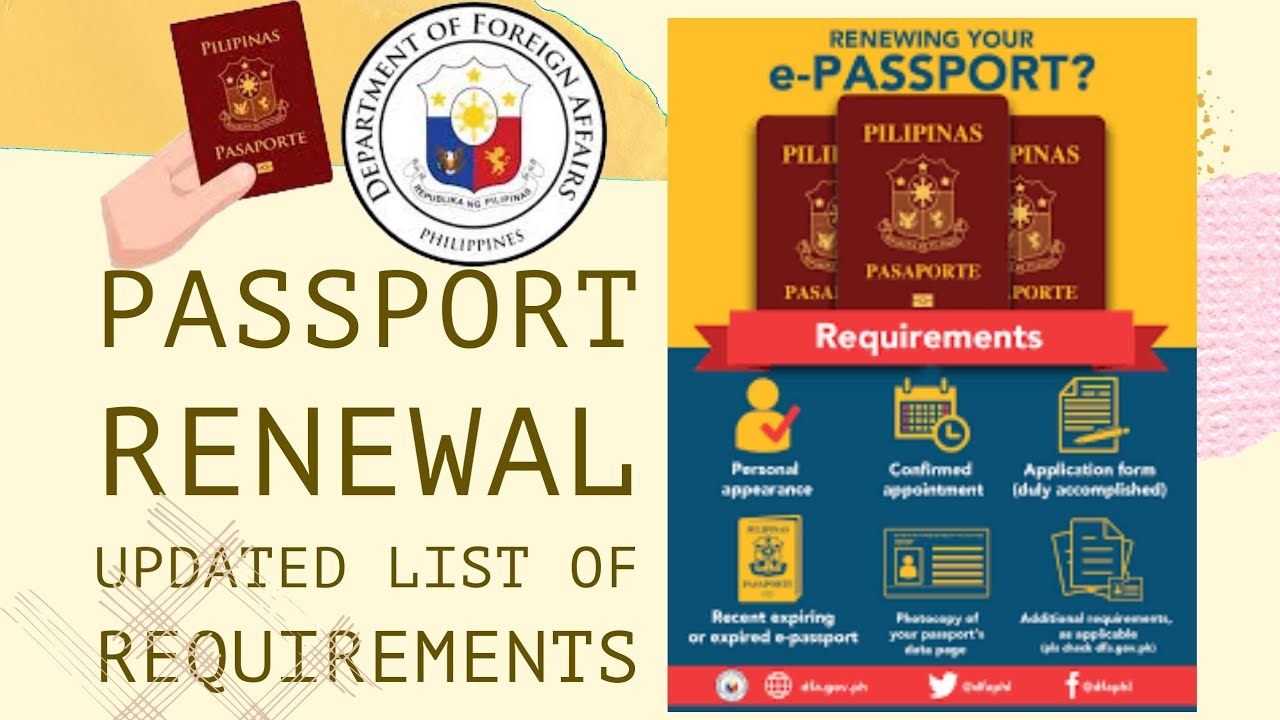 Philippine Passport Renewal Form 2026