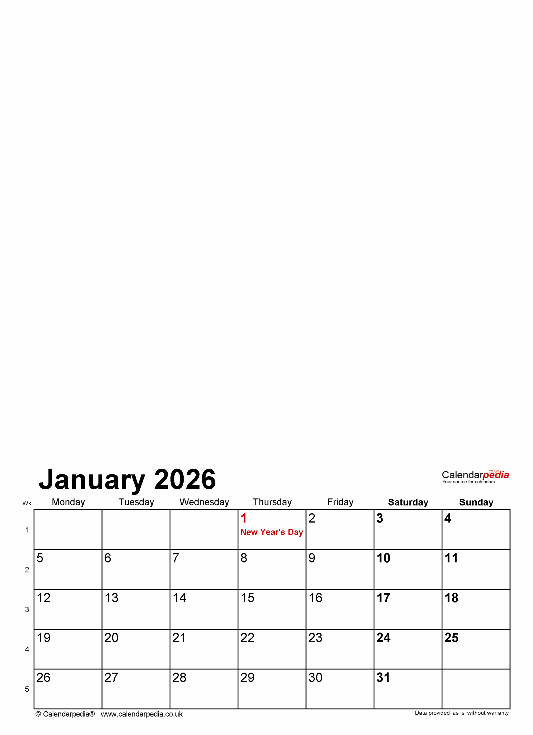 Make Your Own Calendar Free Printable