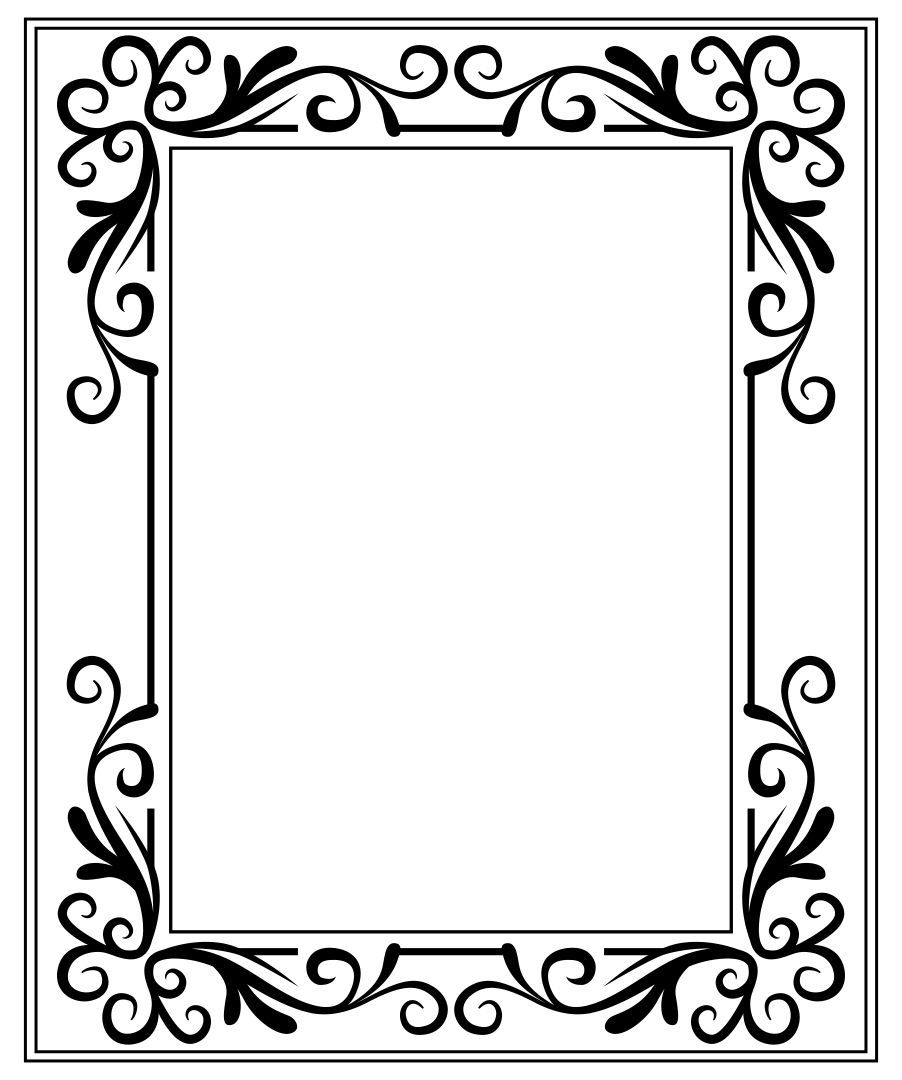 Photo Frame Template Printable