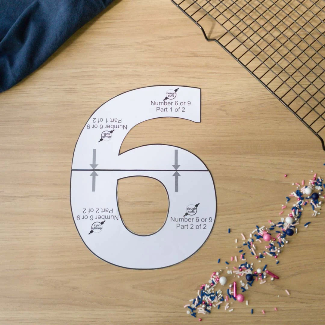 Number 6 Template Printable