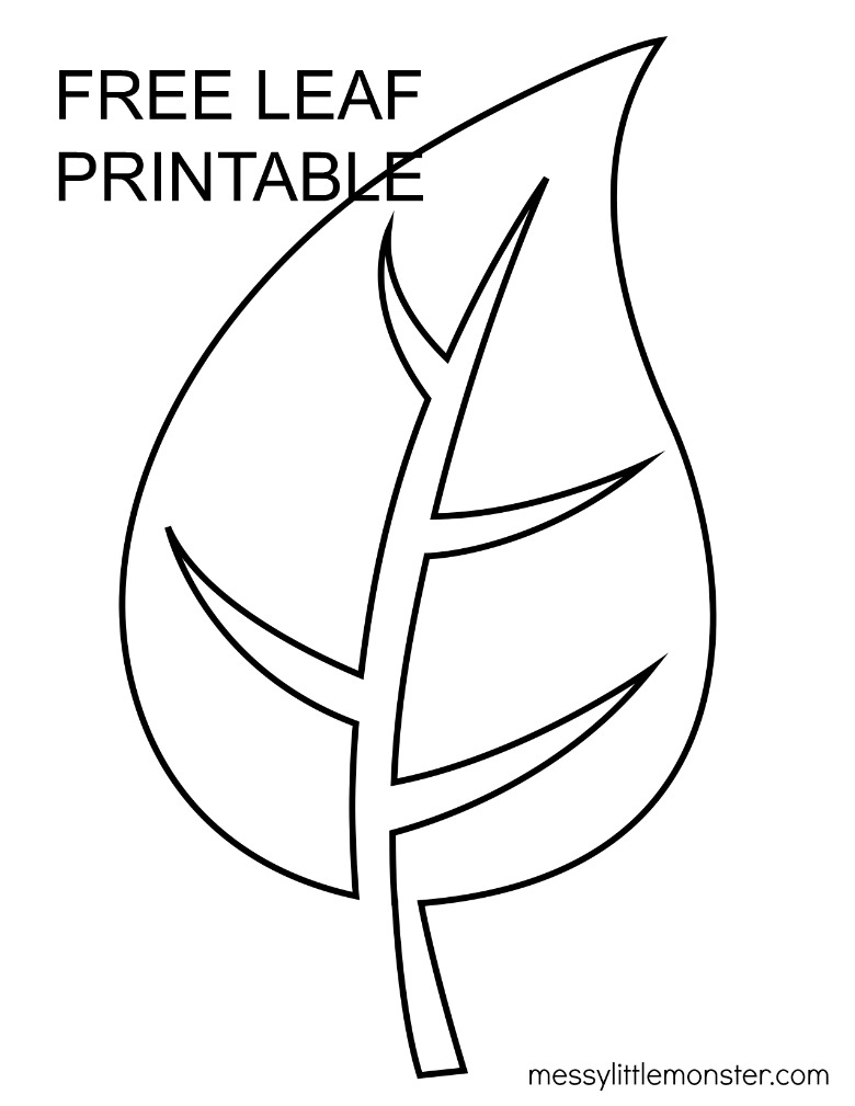 Free Leaf Patterns For Crafts