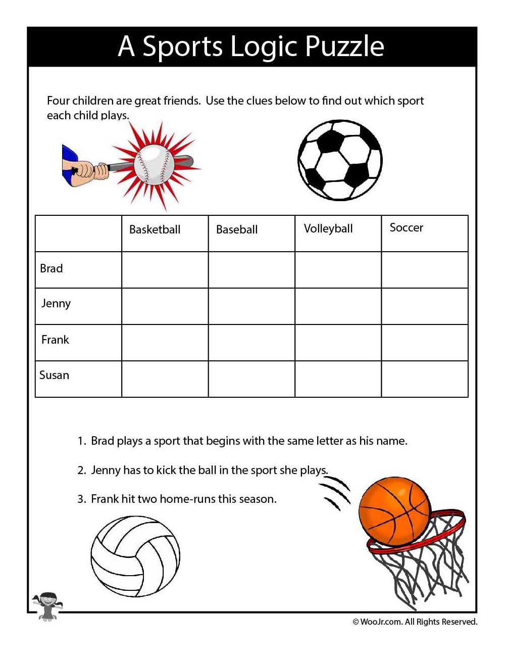 Brain Puzzles Printable Free