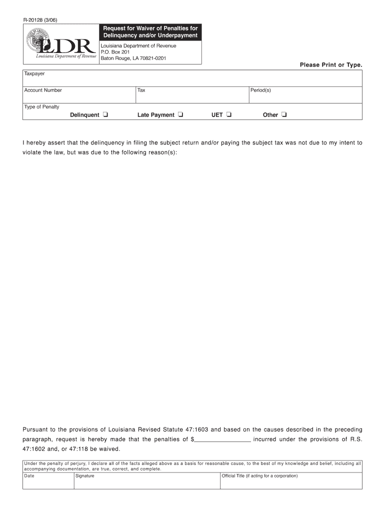 Louisiana Department Of Revenue Form L4
