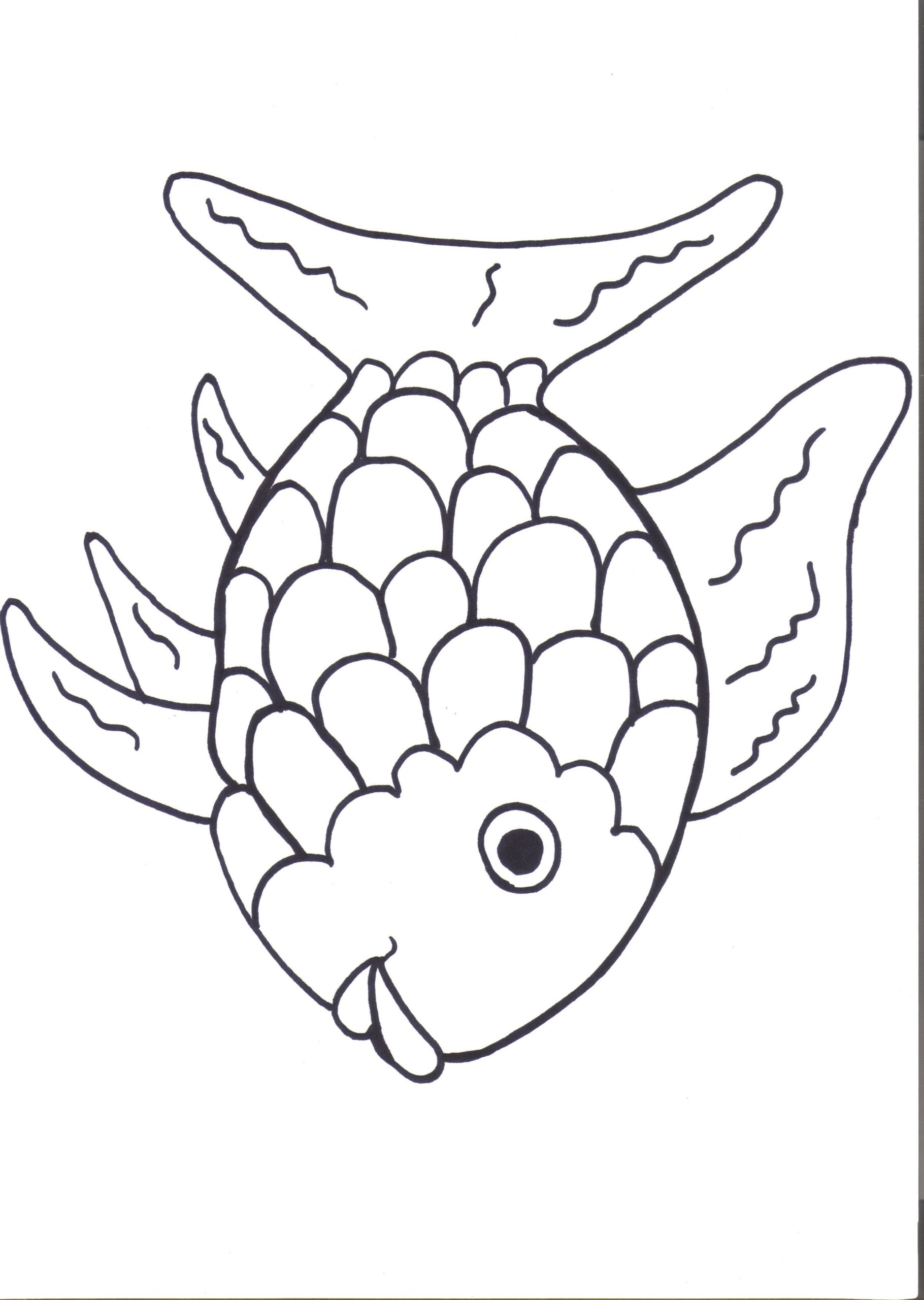 Rainbow Fish Printables August Preschool Themes Child Care 