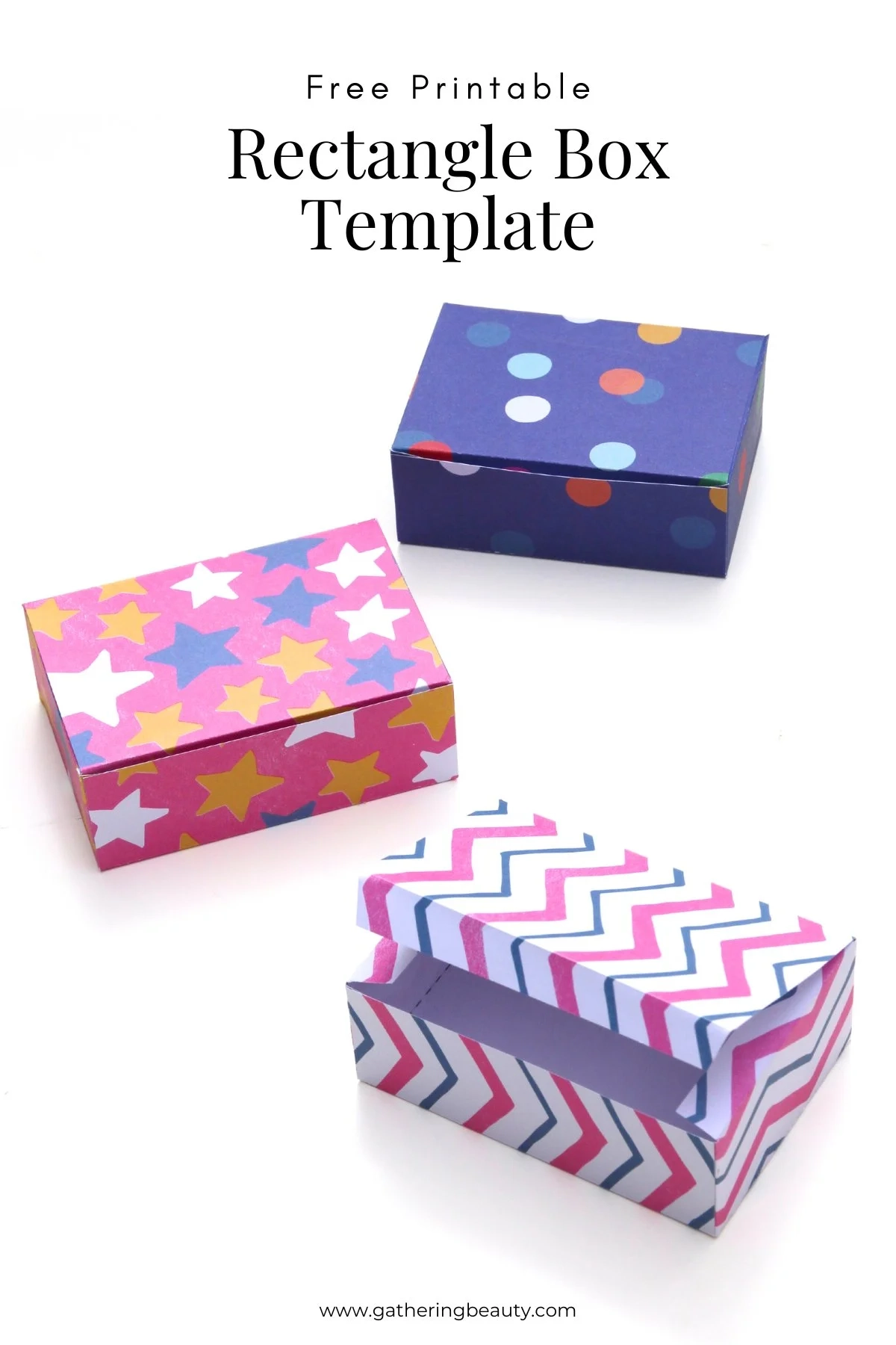 Printable Rectangular Box Template
