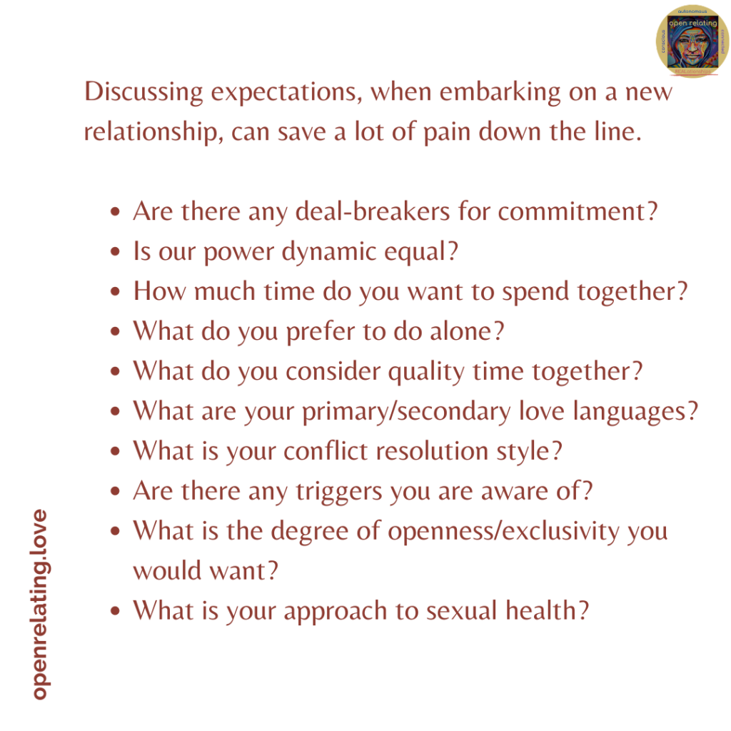 Expectations In A Relationship List