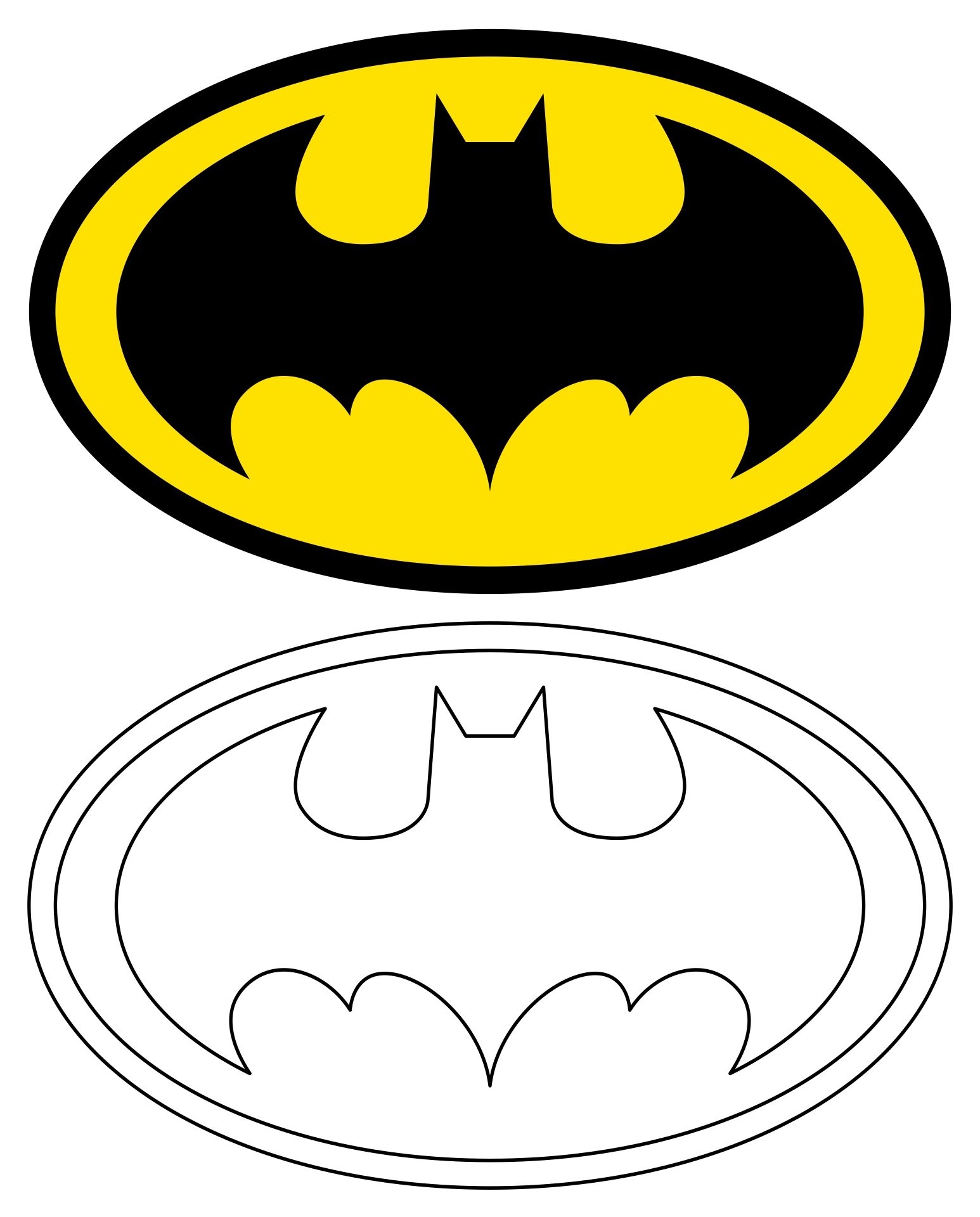 Small Batman Logo 13 Free PDF Printables Printablee