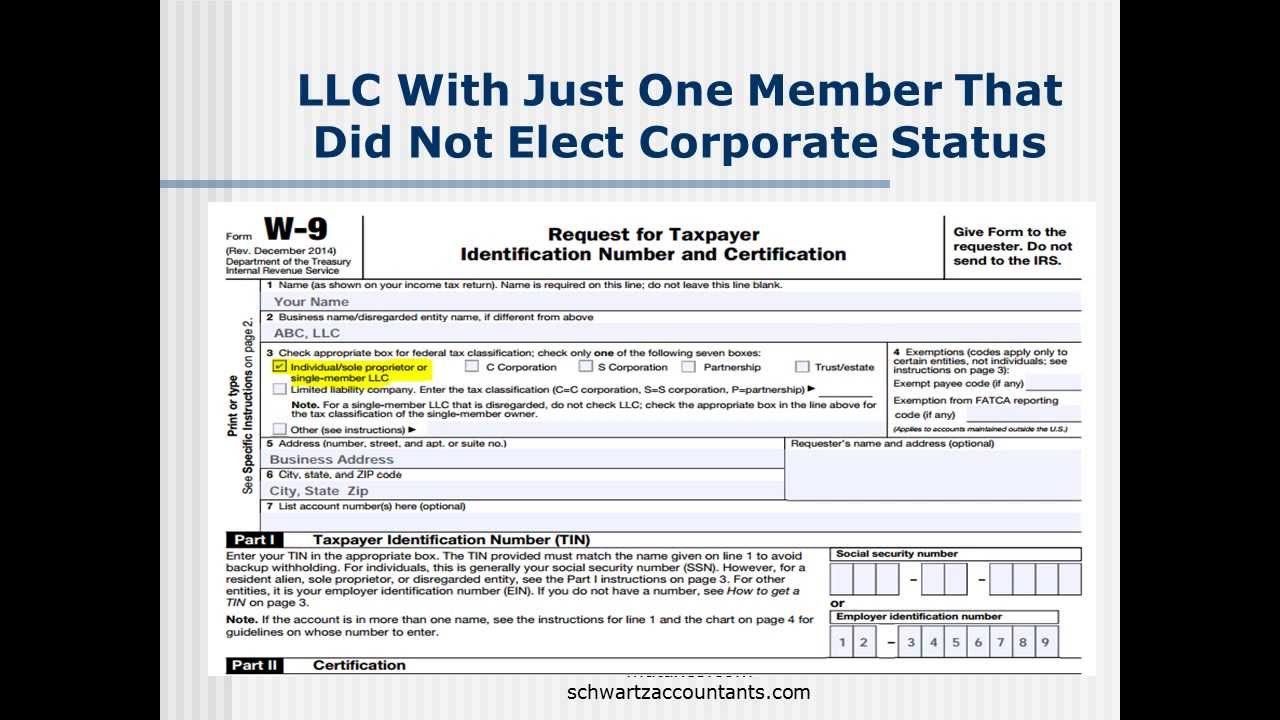 Step by Step Guide To Accurately Filling Out A W 9 For Your LLC 