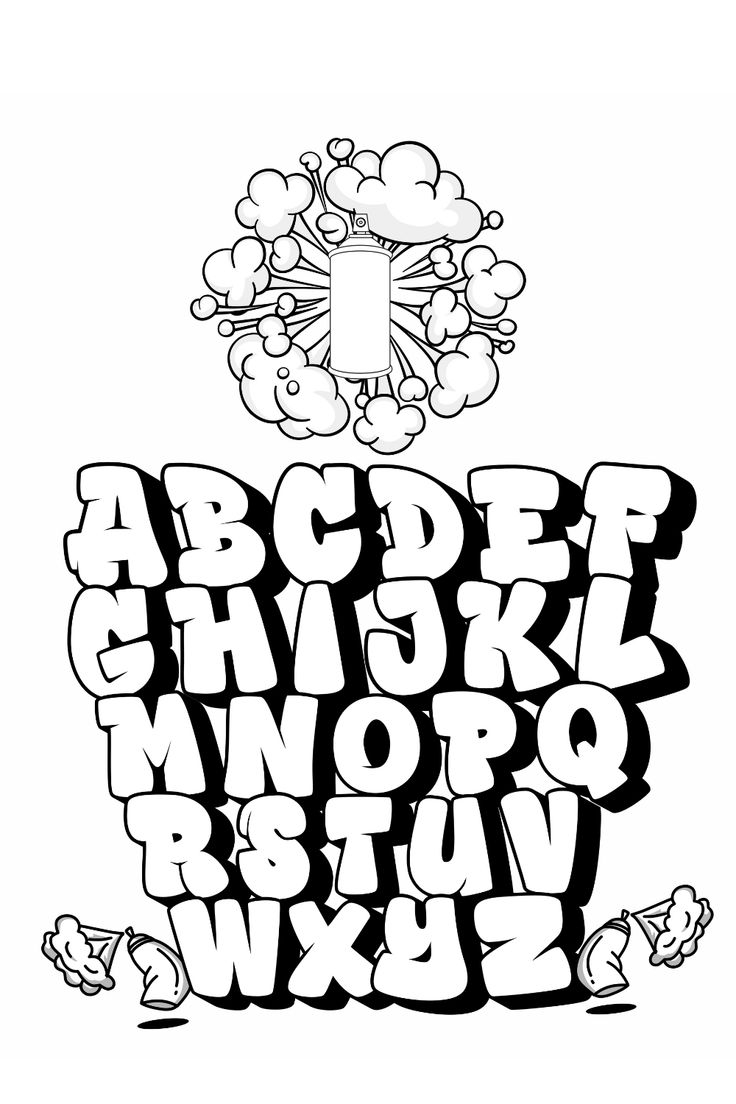 Stylish Alphabet Art Design