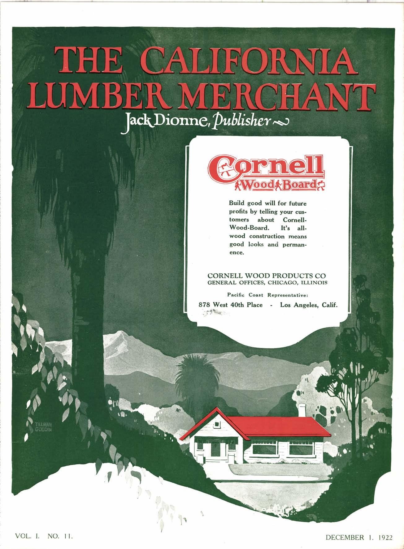 The California Lumber Merchant December 1922 By 526 Media Group 