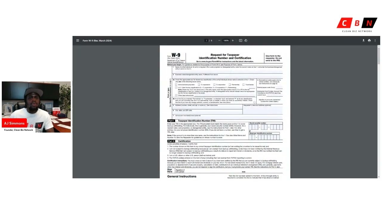 The Difference Between W 4 W 9 1099 And 1040 Forms Taxes BusinessTaxes