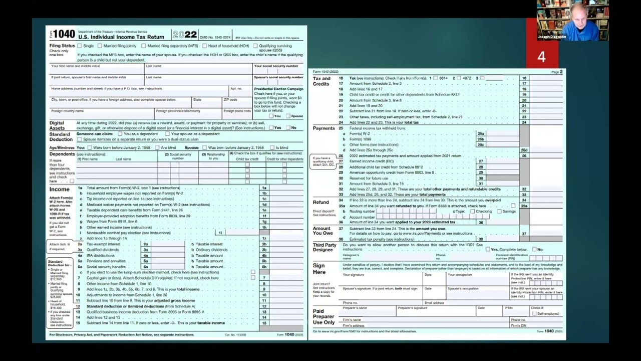 Irs Forms 2026 1040