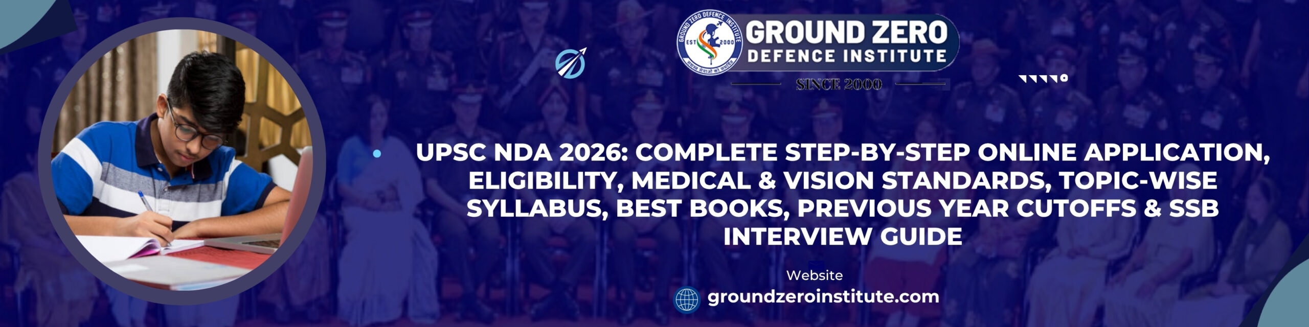 upsc nda form 2026 how to apply online step by step