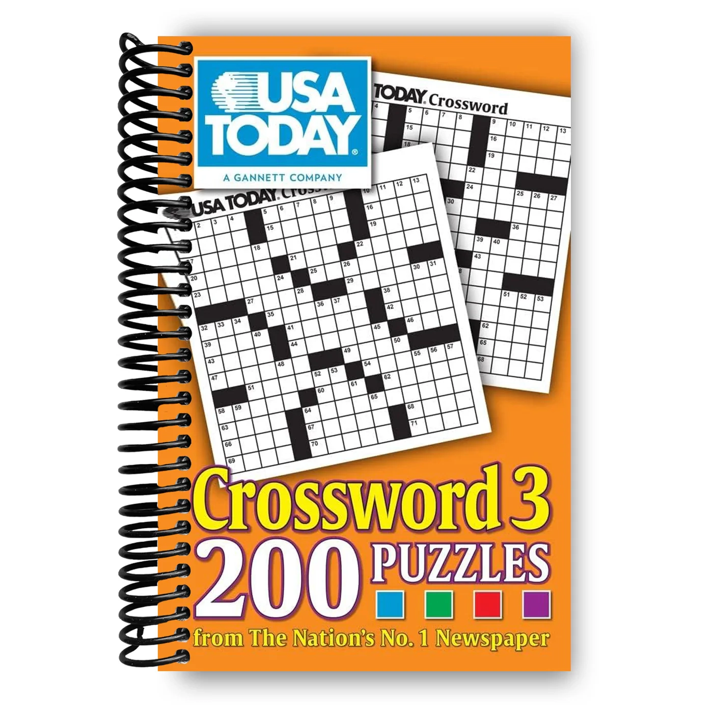 USA TODAY Crossword 3 Spiral Bound Lay It Flat Publishing Group