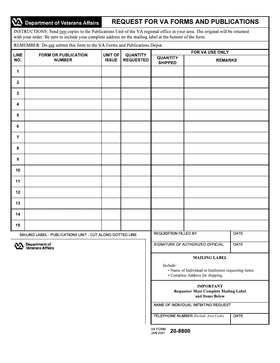 Va Form 20 572 Printable