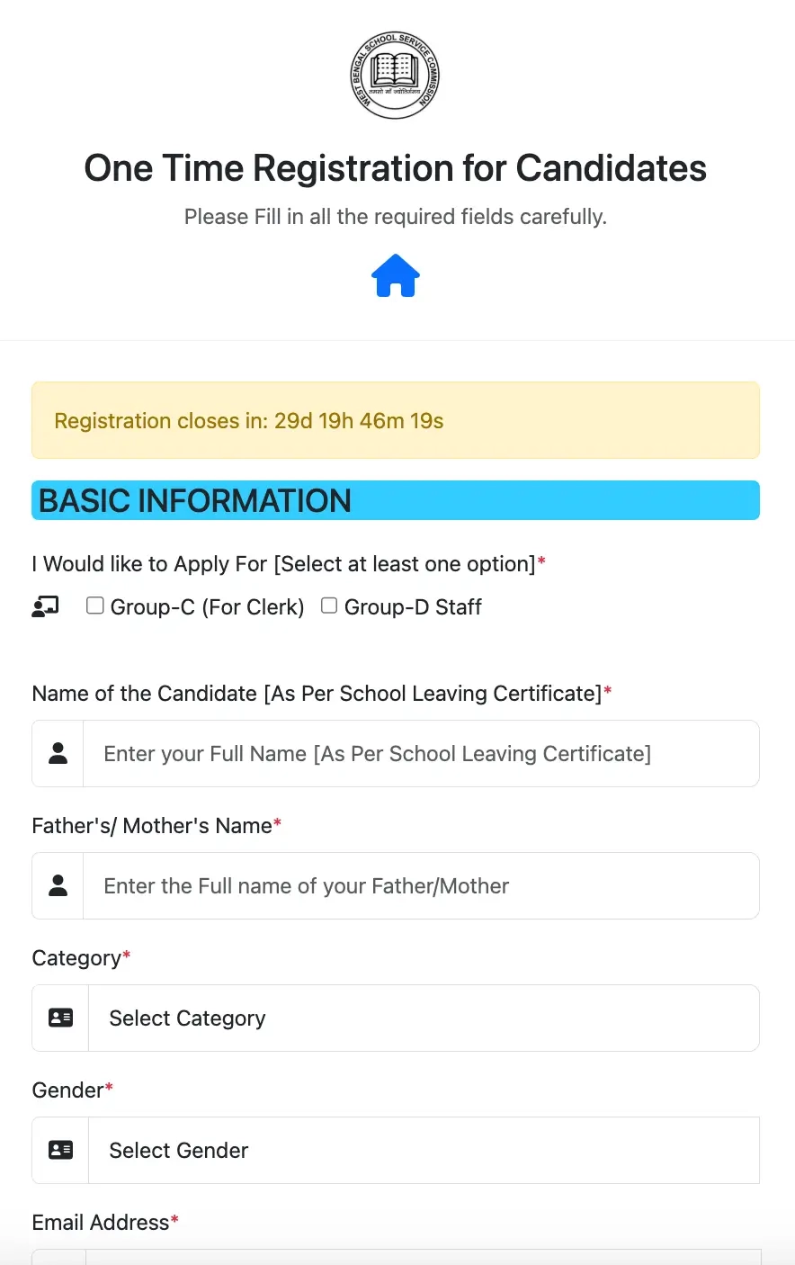WBSSC Group C And D Recruitment 2025 8478 Posts Online Form At 