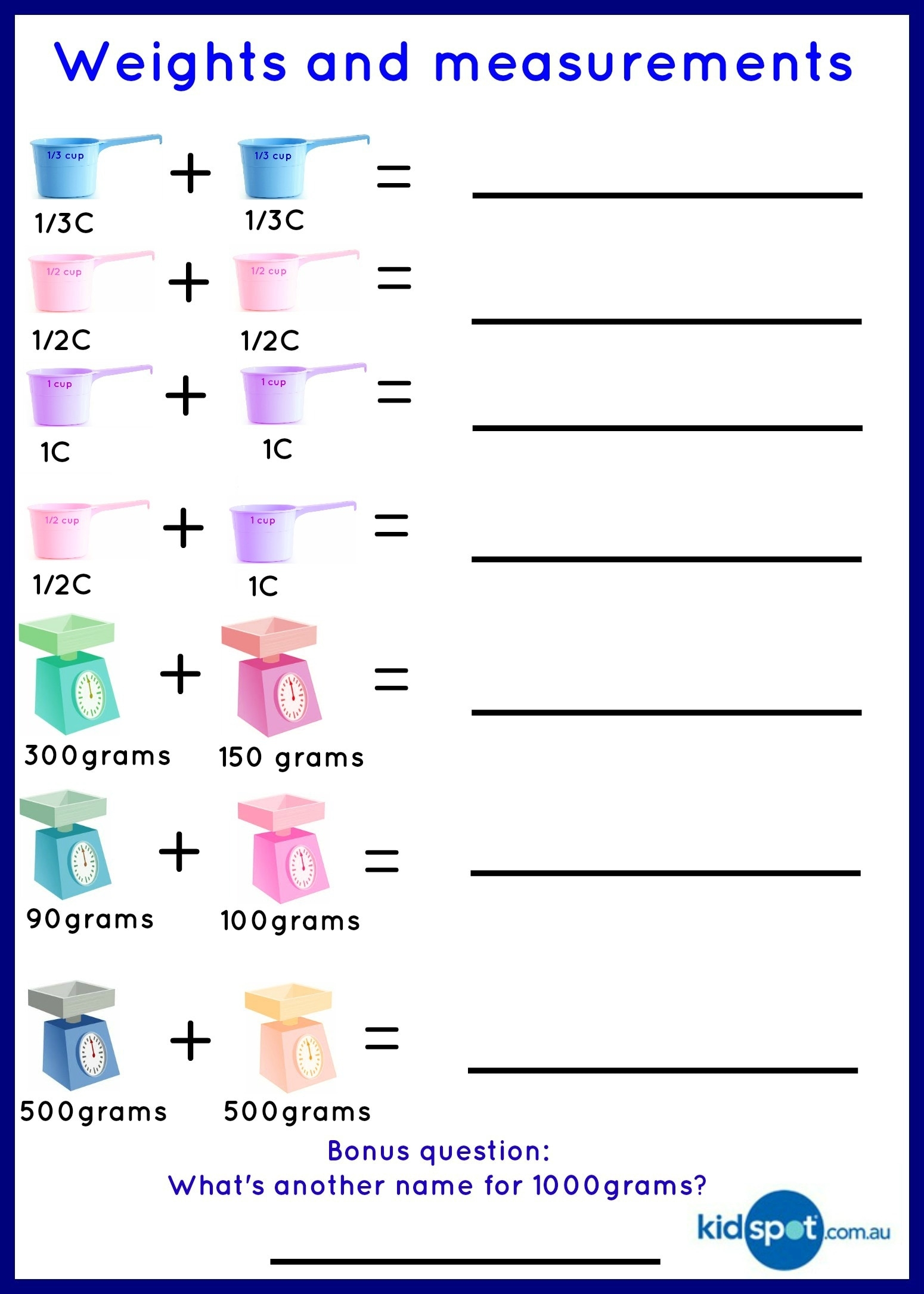 Weight Worksheets Worksheets Library