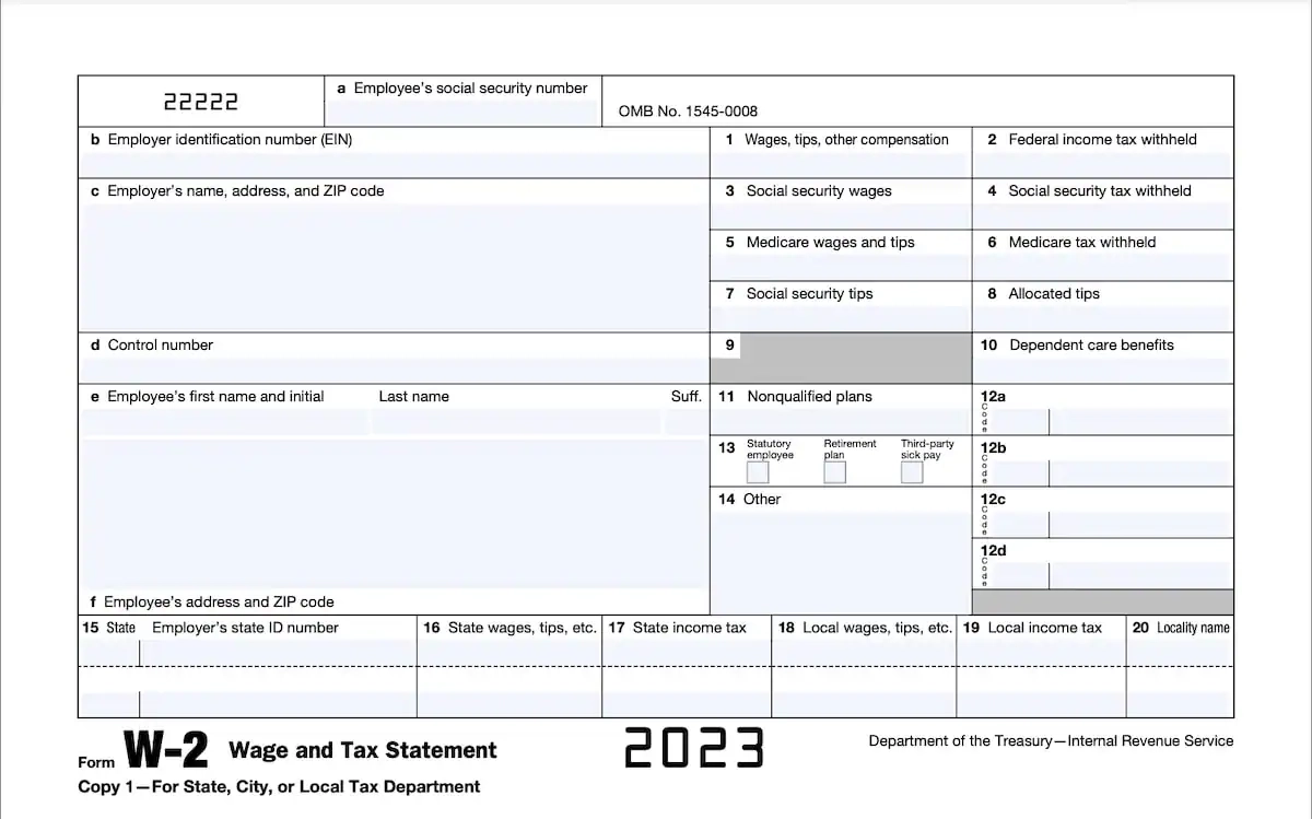 W 9 Form Free Printable 2026