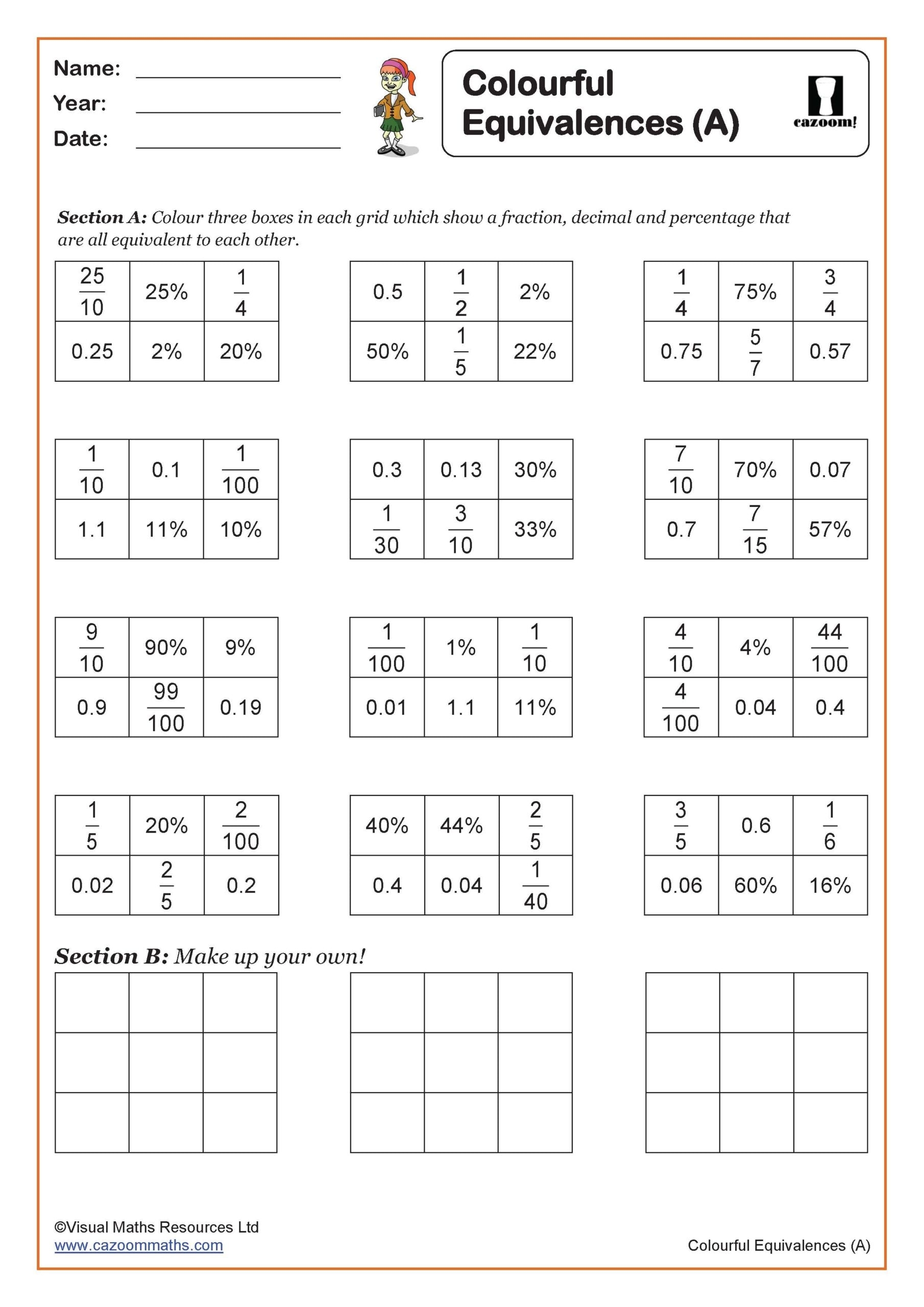 Year 5 Maths Worksheets Printable Maths Worksheets Year 5 