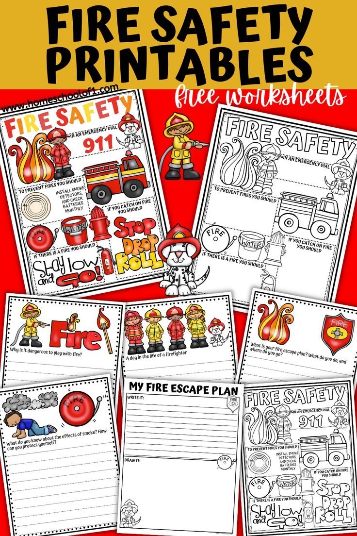 Free Printable Safety Worksheets For Kids