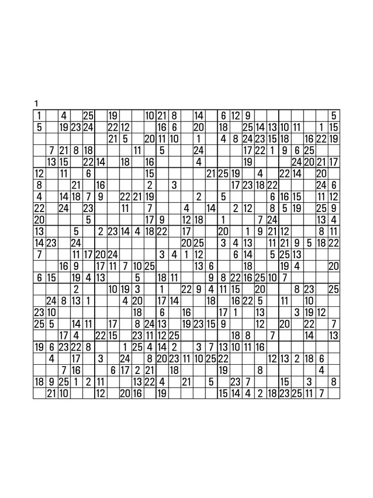 12 Sudokus 25x25 Easy PDF PDF Naval Aviation Military Aircraft
