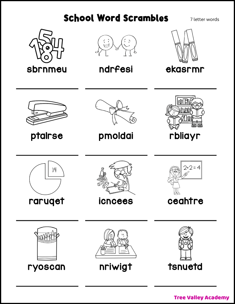 14 Free Printable Back To School Activities amp Worksheets For Kids