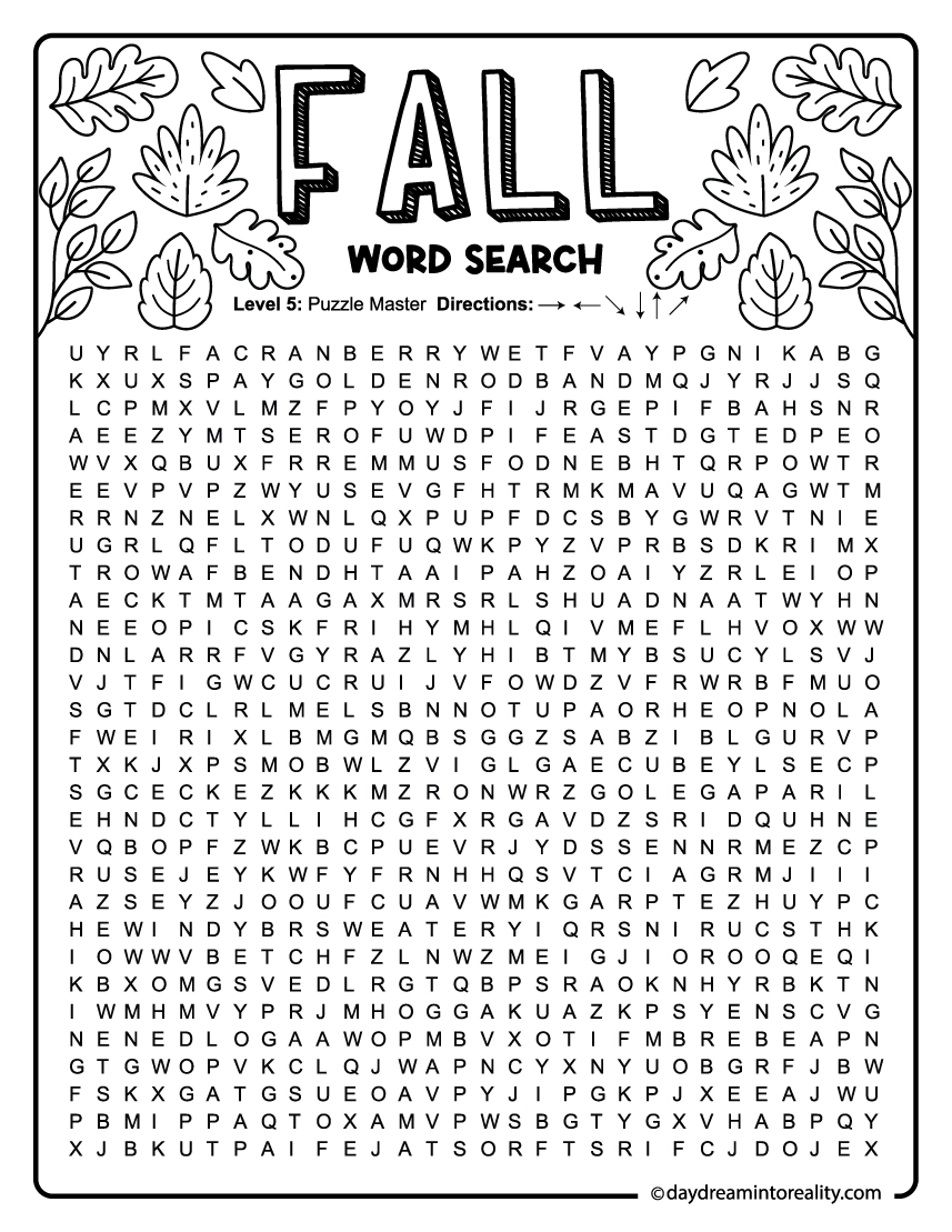 Word Puzzles Printable Free For Adults