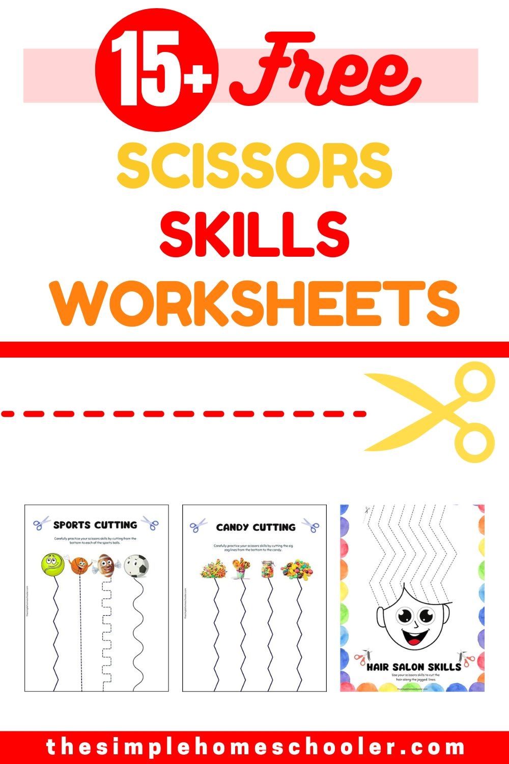 Free Printable Cutting Skills Worksheets