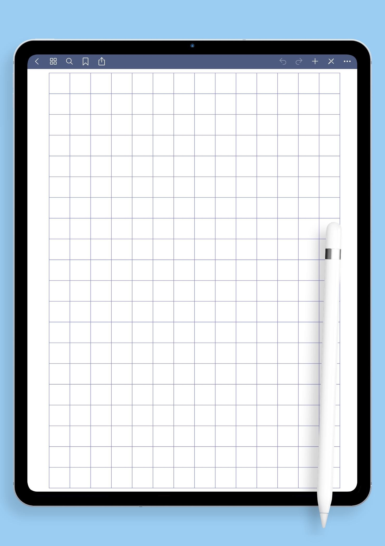 Printable Graph Paper 1 Cm