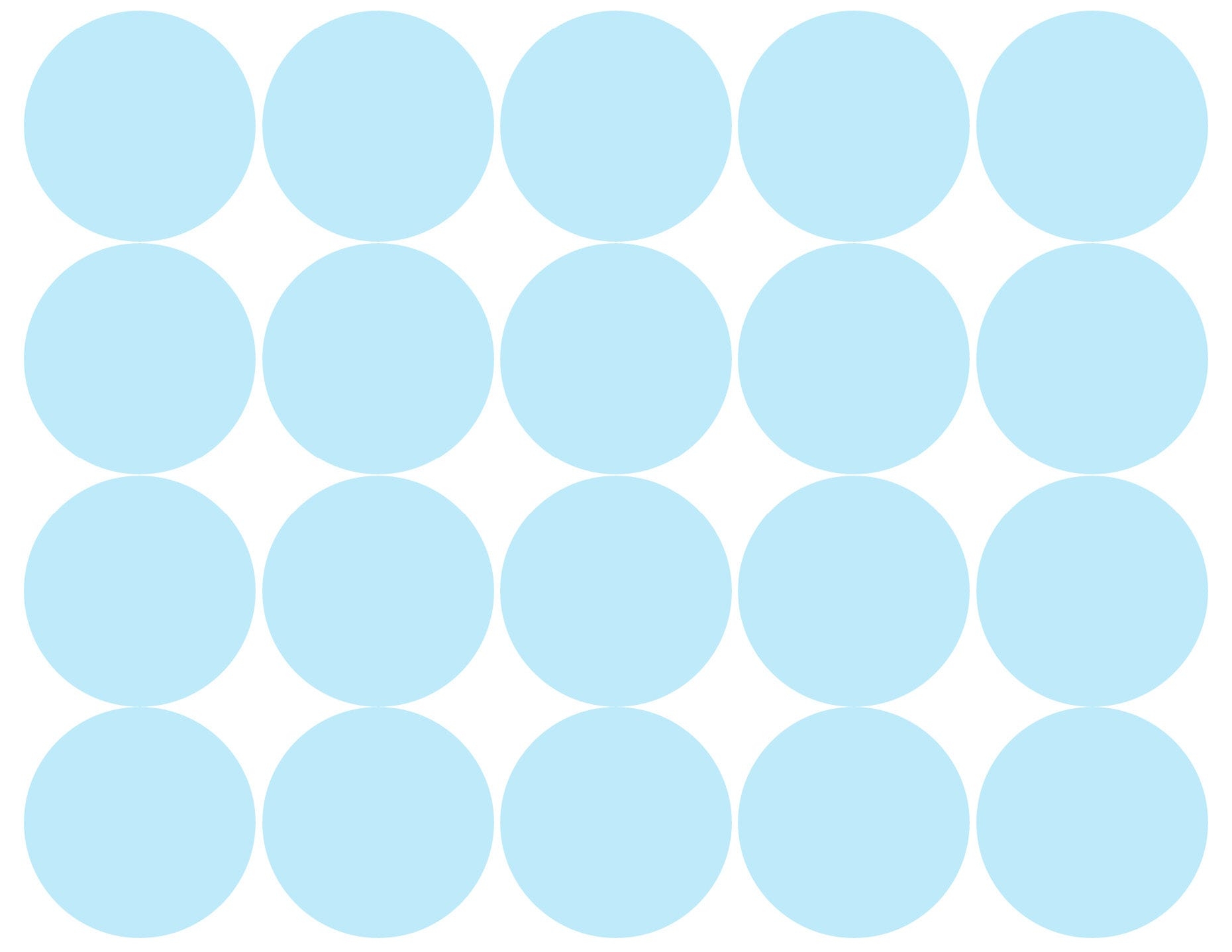 2 Inch Round Circle Labels Stickers LabelValue