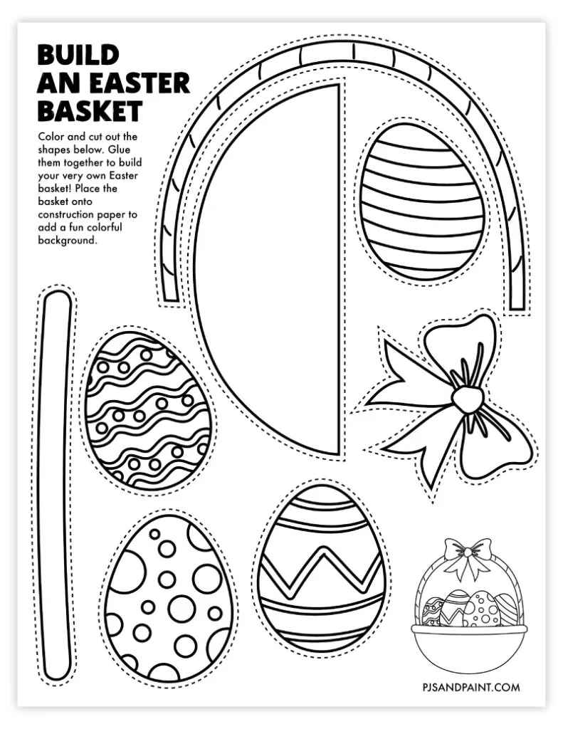 Easter Puzzle Pages Printable Free