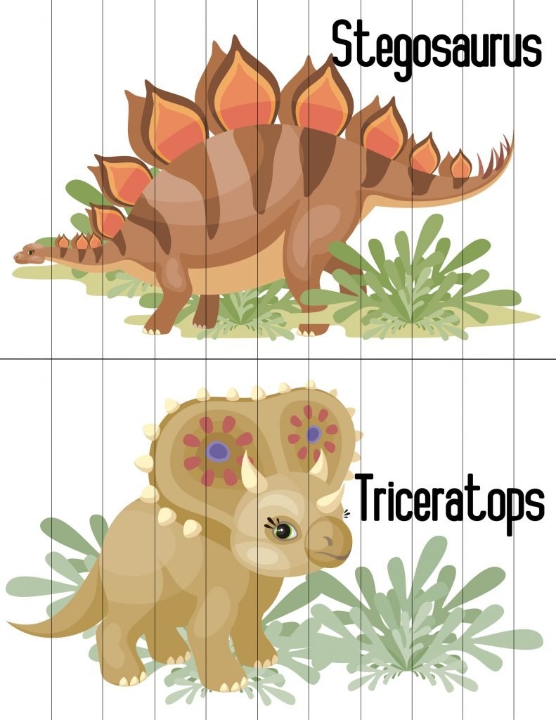 Free Printable Dinosaur Puzzles