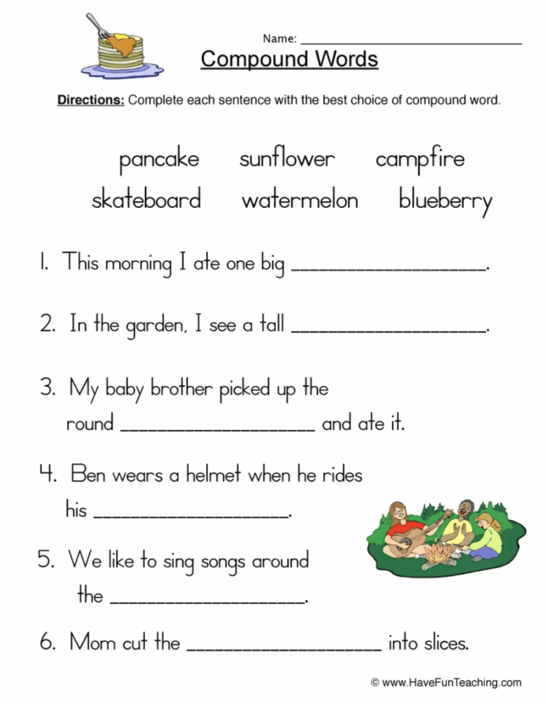 23 First Grade Grammar Worksheets That Teach The Basics The 