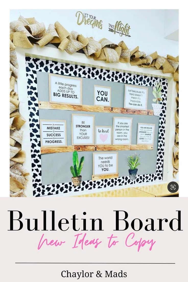 23 Unique Bulletin Board Ideas To Try This Year Chaylor amp Mads
