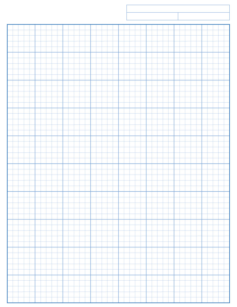 Free Printable Graphing Paper Template