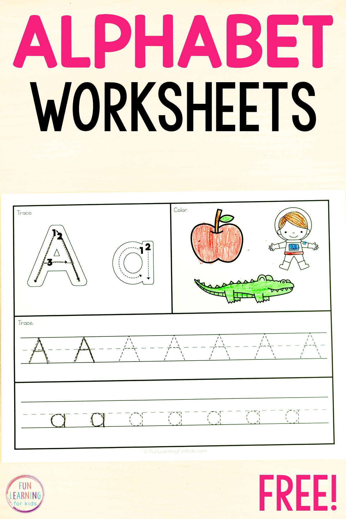 Free Printable Alphabet Tracing Worksheets