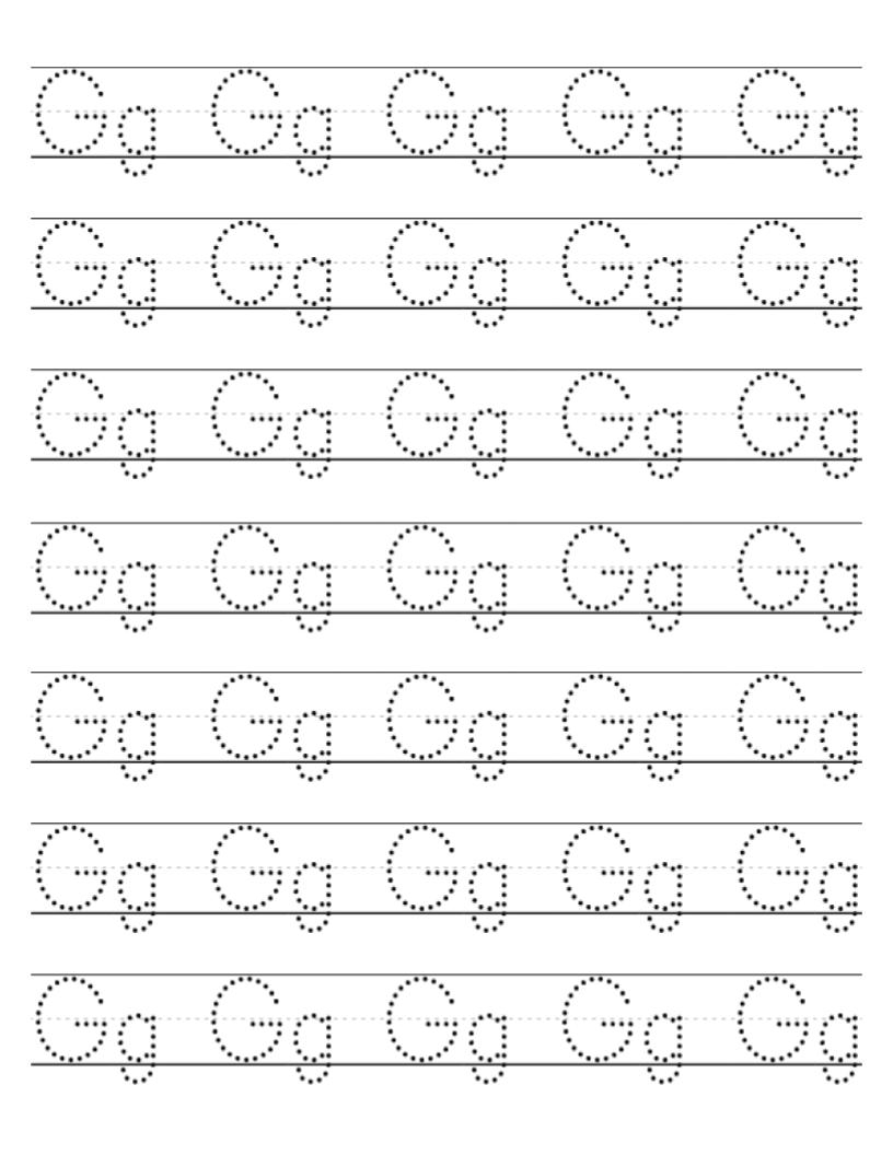 Abc Printable Worksheets For Kindergarten