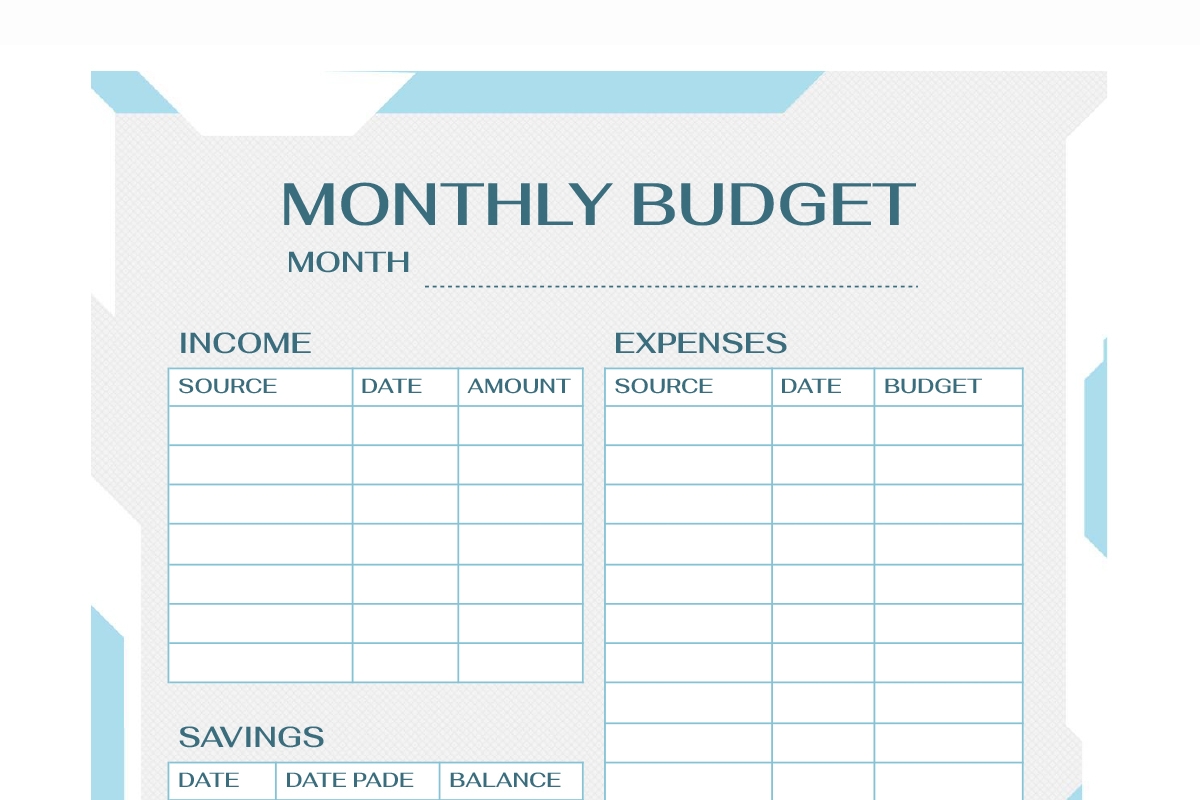 Free Printable Budgeting Worksheets For Teens