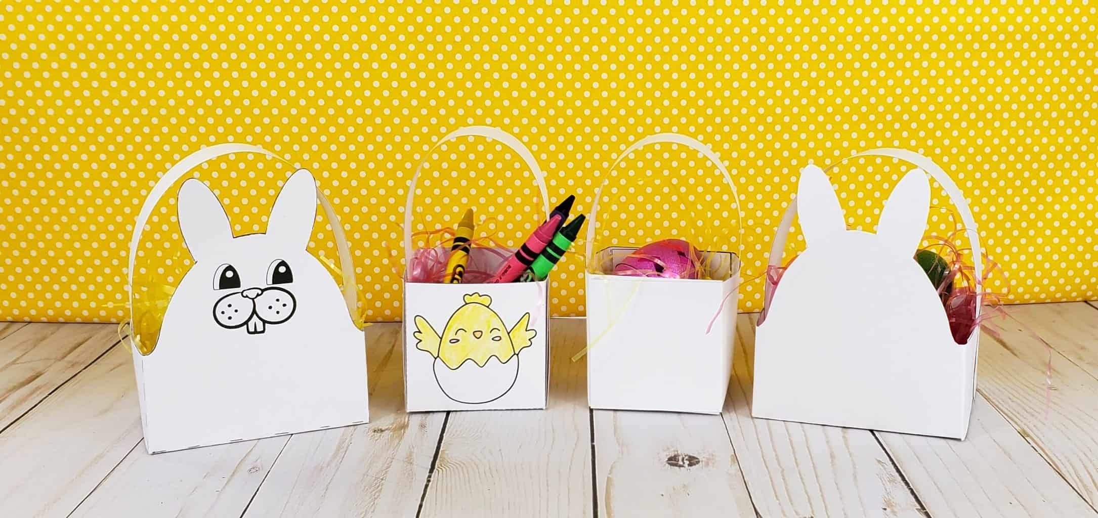 Easter Basket Template Free Printable