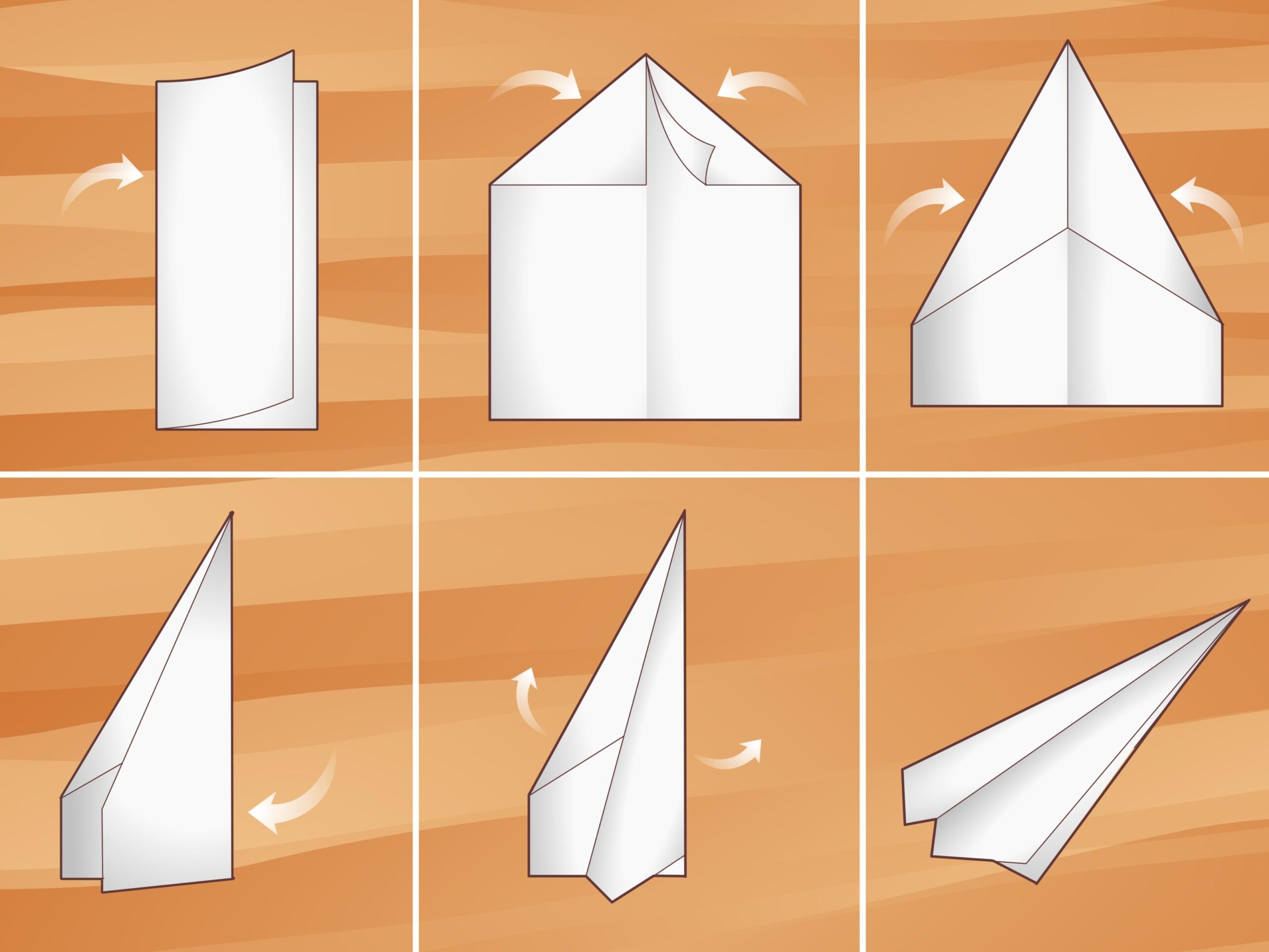4 ways to make a paper airplane wikihow