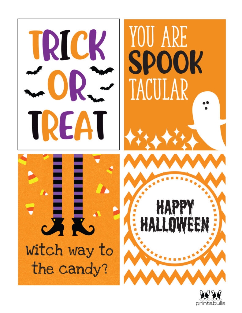 Template Free Printable Halloween Cards