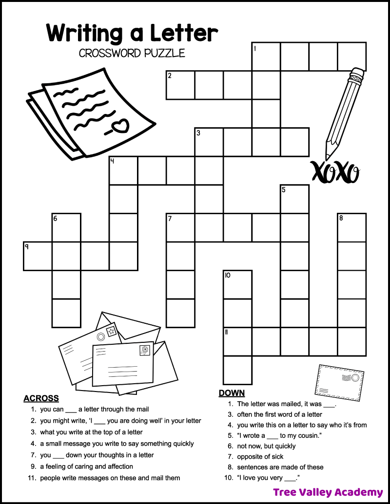 Free Daily Printable Crossword Puzzles 7