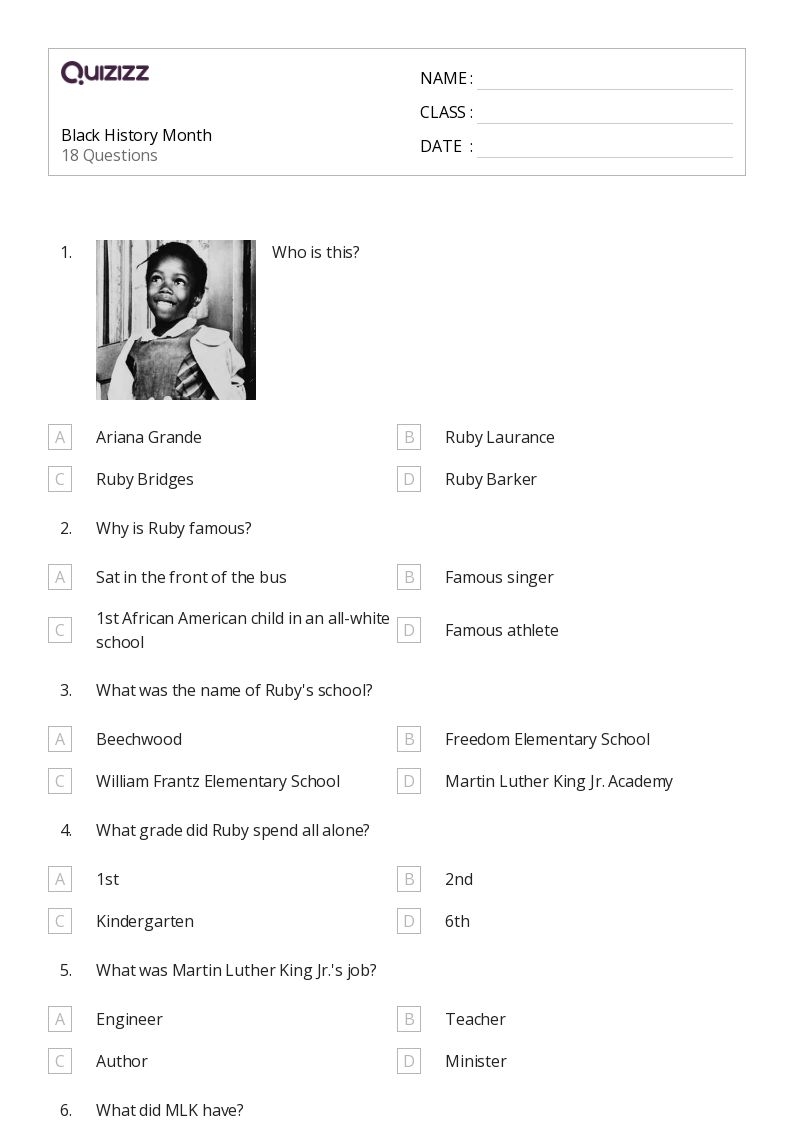 50 History Worksheets For 4th Grade On Quizizz Free amp Printable