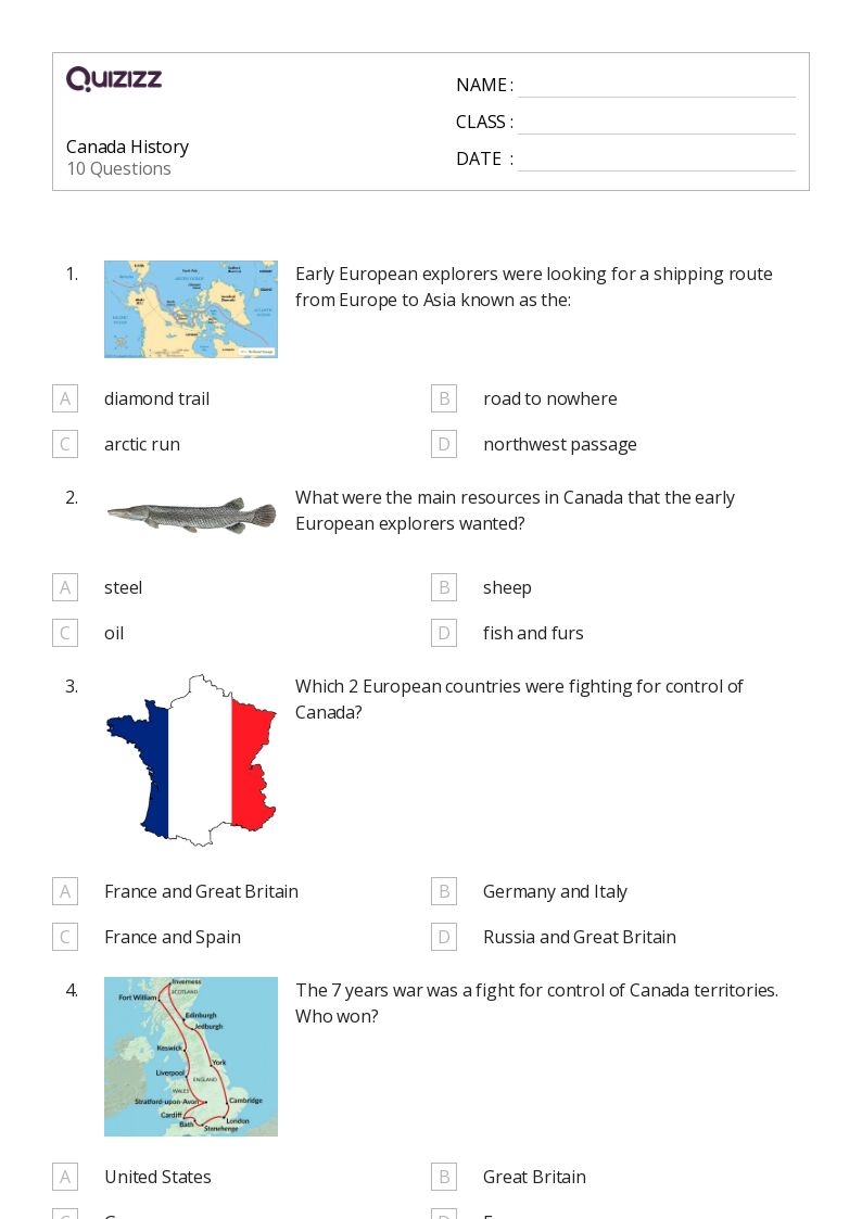 50 History Worksheets On Quizizz Free amp Printable